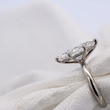 4 CT Hidden HaloDiamond Ring