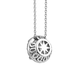 Above Love Halo Diamond Necklace