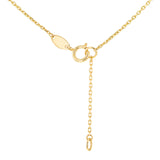 Mother-of-Pearl Clover  Petal Necklace