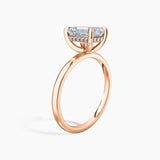 Billie Solitaire Hidden Halo Lab Grown Diamond Engagement Ring