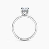 Billie Solitaire Hidden Halo Lab Grown Diamond Engagement Ring