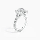 Paris Double Halo Lab Grown Diamond Engagement Ring