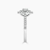 Paris Double Halo Lab Grown Diamond Engagement Ring