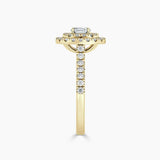 Paris Double Halo Lab Grown Diamond Engagement Ring
