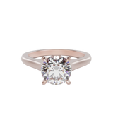 "Ella"  Lab Grown Diamond Engagement Ring Round Cut