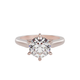 "Vienna" Lab Grown Diamond Engagement Ring Round Cut