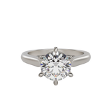 "Vienna" Lab Grown Diamond Engagement Ring Round Cut