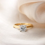 ‘Dana’ 1.00 Ct Round Solitaire Engagement Ring