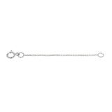 9CT White Gold 5cm Necklace Extender