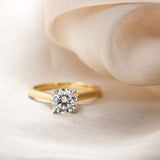 ‘Dana’ 1.00 Ct Round Solitaire Engagement Ring