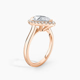 Maya Halo Lab Grown Diamond Engagement Ring