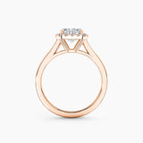 Maya Halo Lab Grown Diamond Engagement Ring
