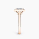 Maya Halo Lab Grown Diamond Engagement Ring