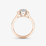 Maya Halo Lab Grown Diamond Engagement Ring