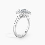 Maya Halo Lab Grown Diamond Engagement Ring