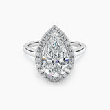 Maya Halo Lab Grown Diamond Engagement Ring