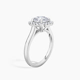 Maya Halo Lab Grown Diamond Engagement Ring