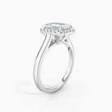 Maya Halo Lab Grown Diamond Engagement Ring