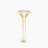 Maya Halo Lab Grown Diamond Engagement Ring