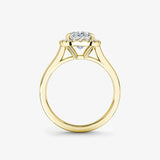 Maya Halo Lab Grown Diamond Engagement Ring