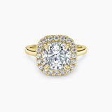 Maya Halo Lab Grown Diamond Engagement Ring