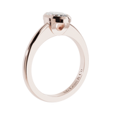 Bezel Marquise Cut Solitaire Engagement Ring