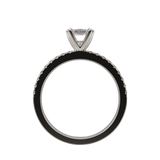 "Demi" One Carat Cushion Cut Lab Grown Diamond Engagement Ring