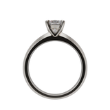 "Hana" Cushion cut  Solitaire Diamond Lab Grown Engagement Ring