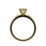 "Hana" Cushion cut  Solitaire Diamond Lab Grown Engagement Ring