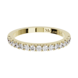 Diamond Wedding Stacker Band