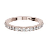 Diamond Wedding Stacker Band