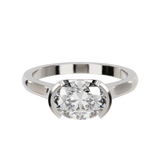 Audrey Solitaire Lab Grown Diamond Engagement Ring