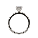 "Luxe" Emerald Cut Engagement Ring