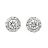 1.00ct Lab Grown Diamond Ear Studs