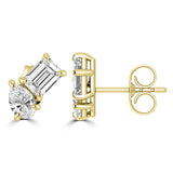 2.40ct Toi et Moi Lab Grown Diamond Ear Studs