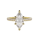 "Elsa" One Carat Marquise Cut Diamond Engagement Ring