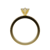 "Elsa" One Carat Marquise Cut Diamond Engagement Ring