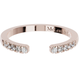 Open Split Diamond Wedding Ring