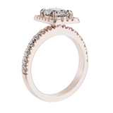 "Anna" Lab Grown Diamond Engagement Ring Oval Cut