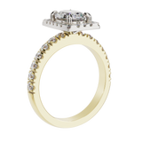 "Anna" Lab Grown Diamond Engagement Ring Oval Cut