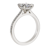 Oval Diamond Engagement Ring