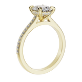 Oval Diamond Engagement Ring