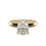 "Hana"  Oval Cut Lab Grown Diamond Engagement Ring