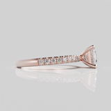 "Elsa" Lab Grown Diamond Princess Cut Diamond Engagement Ring