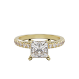 "Elsa" Lab Grown Diamond Princess Cut Diamond Engagement Ring