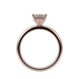 "Brooklyn" Princess Solitaire Lab Grown Diamond Engagement Ring