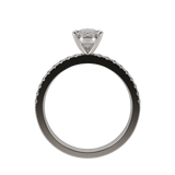 "Elsa" Lab Grown Diamond Pear Cut Engagement Ring