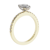 "Elsa" Lab Grown Diamond Pear Cut Engagement Ring