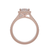 "Sophia" Princess Cut Diamond Engagement Ring