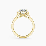 Maya Halo Lab Grown Diamond Engagement Ring